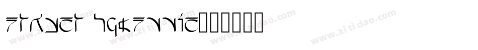 inkpen scribble字体转换